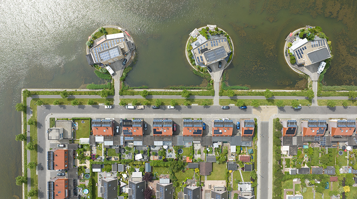 luchtfoto gemeente dijk en waard